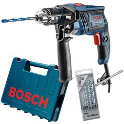 Bosch-furadeira Impacto Gsb13re 1/2" 650w 220v C/mala + Broc - 1