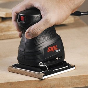 Lixadeira de Palma Orbital 1/4 Pol. 200w 220v Skil-7232