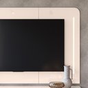 Ver imagem 6 de Painel com Bancada Sala de Estar 218cm Saitama para Tv até 75 com Portas Ripadas e Led G18 - Gran Be