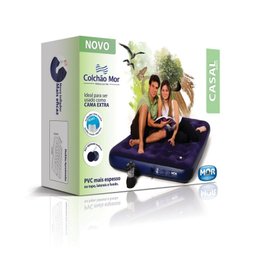 Colchão Multiuso Inflável Casal com Fole Mor 1,91Mx1,37Mx22cm - 3