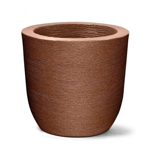 Vaso Grafiato Redondo 40 Ferrugem