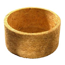 Vaso Fibra De Coco Completo Prato Corrente Vaso Coco - 2