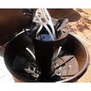 Ver imagem 5 de Horta Vertical Auto Irrigável Verde Vida - Acompanha Rodízio Cor Telha