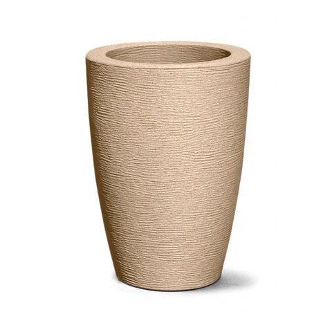 Vaso Grafiato Cônico 48 Areia