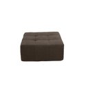 Ver imagem 2 de Puff para Apoio de Pés Modular 86cm Kappesberg Boucle Marrom
