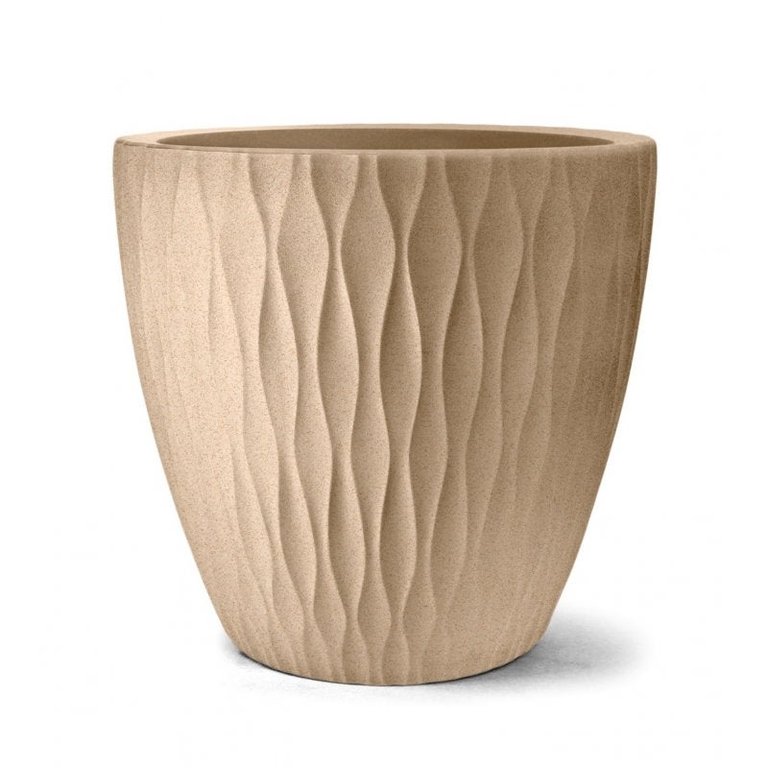 Vaso Infinity Redondo 37 Areia Vaso Infinity Redondo 37 Areia
