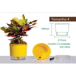 Vaso Auto Irrigável N 04 - Grande - Raiz Preto - 3