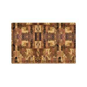 Tábua para Churrasco Multiuso de Madeira Invertida Teca Stolf 58,5 X 38 X 3,2 Cm