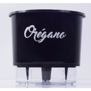 Vaso Auto Irrigável Gourmet N03 - Médio - Raiz Preto Orégano