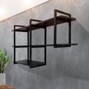 Ver imagem 2 de Prateleira Industrial Organizadora Moderna Suspensa