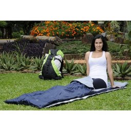 Saco de Dormir com Extensão para Travesseiro Mor Azul - 2