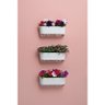 Jardineira Autoirrigável Raíz - 40cm Branco - 4