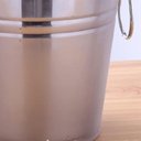 Ver imagem 6 de Balde Gelo Aço Inox Médio 14cm 1,5 Lts com Alças Frigopro