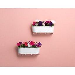 Jardineira Autoirrigável Raíz - 40cm Preto - 6