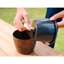 Ver imagem 3 de Vaso Elegance Autoirrigável 03 Nutriplan Preto Ônix