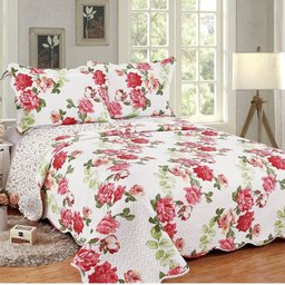 Colcha Patchwork De Microfibra Solteiro 1,60x2,30 Belize Camesa - 1