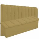 Ver imagem 1 de Kit Cabeceira Kiara+ Calçadeira Kiara Casal 140 CM Suede Camurça - D A Decor
