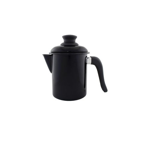 Leiteira de Qualidade em Agata - 900 Ml - Preto - Ewel