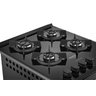 Fogão de Embutir 4 Bocas Preto com Mesa de Vidro Dako Supreme Bivolt - 3