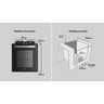 Fogão de Embutir 4 Bocas Preto com Mesa de Vidro Dako Supreme Bivolt - 7