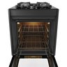 Fogão de Embutir 4 Bocas Preto com Mesa de Vidro Dako Supreme Bivolt - 4