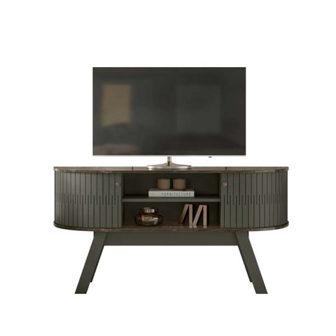 Bancada para Tv até 55 Polegadas Atlanta Jade Oliva Madetec