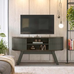 Bancada para Tv até 55 Polegadas Atlanta Jade Oliva Madetec - 3