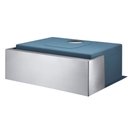 Ver imagem 2 de Kit Cuba Americana Farmhouse Flat Aço Inox 1mm Escovado SA105-PPF 65,3x49,8x22,8cm com Válvula GRÁTI