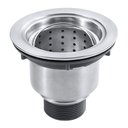 Ver imagem 6 de Kit Cuba Americana Farmhouse Flat Aço Inox 1mm Escovado SA105-PPF 65,3x49,8x22,8cm com Válvula GRÁTI