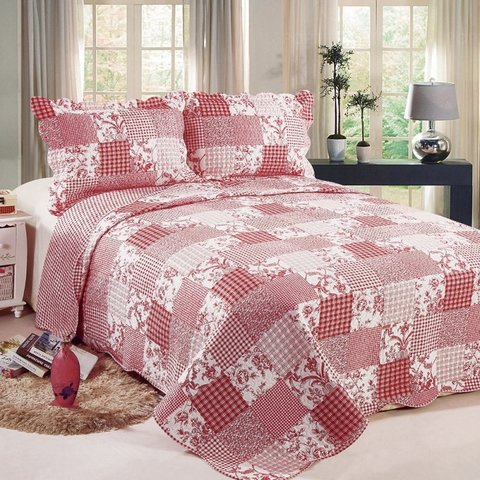 Colcha Evolution Patchwork Queen 240x260 Mona Camesa
