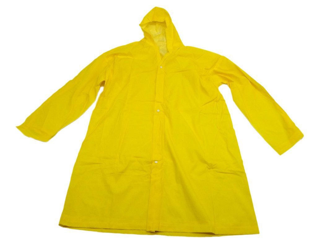 Ver imagem 2 de Capa de Chuva com Capuz Forrada Reforçada em Pvc - Tam. Gg - Obra Resistente Epi Reforçado - Panami