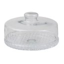 Ver imagem 1 de Boleira De Vidro Com Tampa - Prato Para Bolo Com Tampa Colonial