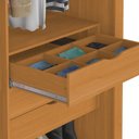 Ver imagem 6 de Guarda Roupa Casal 2 Portas de Correr com Espelho Versale 241 cm Cinamomo Zanz