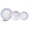 Aparelho de Jantar Chá 30 Peças Casambiente - Porcelana Redondo Colorido Princess Apja035 - 1