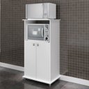 Ver imagem 1 de Armário para Forno e Micro-Ondas AM1010 Branco