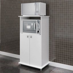 Armário para Forno e Micro-Ondas AM1010 Branco - 1 Armário para Forno e Micro-Ondas AM1010 Branco - 1