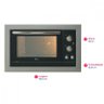 Forno Elétrico 44 Litros Fischer Fit Line de Embutir 1839 - 2