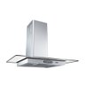 Coifa de Parede 70cm Vidro Reto Duto Slim Fogatti Inox - 1