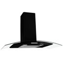 Ver imagem 1 de Coifa de Parede Fogatti Slim 90cm Vidro Curvo Preto - 110V