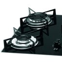 Ver imagem 5 de Cooktop 5 Bocas Fischer Elétrico Tripla Chama Vidro Temperado Preto Ébano Bivolt