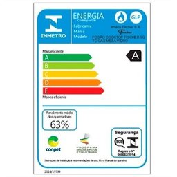 Cooktop 5 Bocas Fischer Elétrico Tripla Chama Vidro Temperado Preto Ébano Bivolt - 4