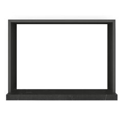 Nicho Microondas 100% Mdf Preto - 4