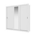 Ver imagem 7 de Guarda-roupa Casal 3 Portas Doha Lux Carraro Ripado