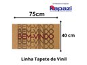 Ver imagem 4 de Tapete Capacho Terral 40cm X 75cm Comprimento 75 Cm Desenho do Tecido Bem Vindo Degrade Largura 40 C