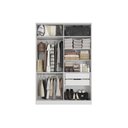 Ver imagem 3 de Guarda Roupa 2 Portas de Correr 158cm N537 Kappesberg - Branco