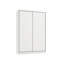Guarda Roupa 2 Portas de Correr 158cm N537 Kappesberg - Branco - 1