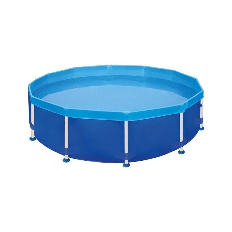 Piscina 4500 Litros Circular Em Lona Estruturada - Mor