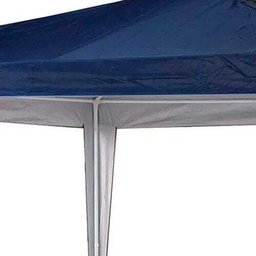 Gazebo 3,00x3,00m Poliester Oxford Azul com Silvercoating - 3