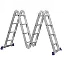 Ver imagem 1 de Escada Multifuncional 4x4 16 Degraus Com 2 Plataformas Mor