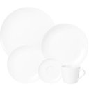Ver imagem 1 de Aparelho de Jantar 20 Pçs Tramontina Shopia Porcelana Branca Mesa Posta Jantar